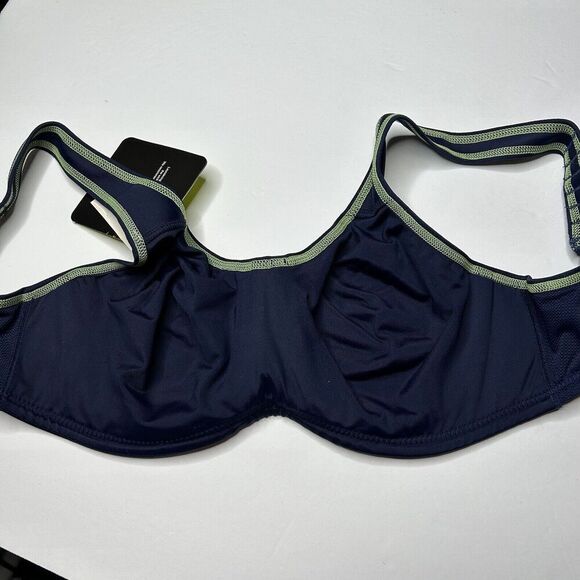 New Wacoal Navy Blue unlined full coverage bra 32C 855170 New with tags - Picture 7 of 7